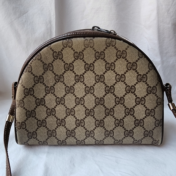 Rare Authenticated Vintage Gucci GG Monogram Canvas Bag - Picture 3 of 14